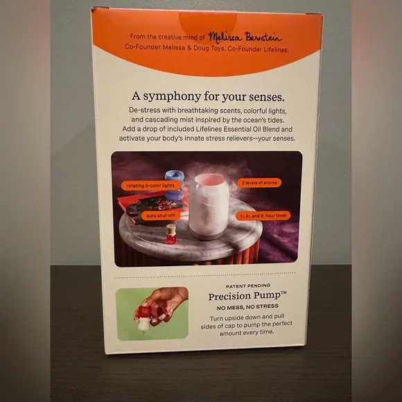 Lifelines Waves Ultrasonic Diffuser with Essential Oil EUC - Picture 7 of 10